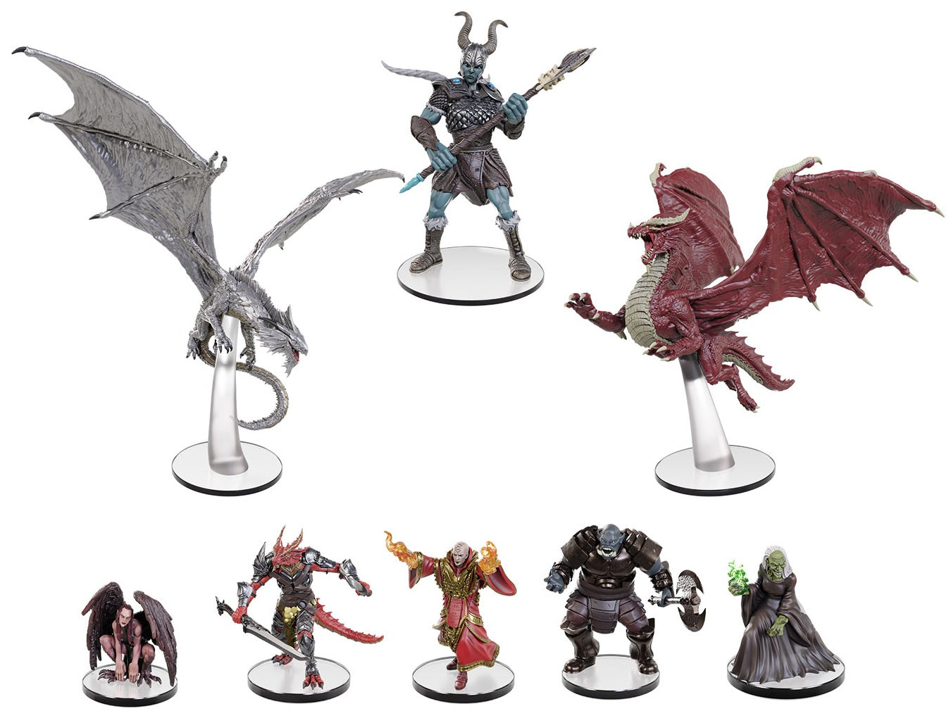Dungeons & Dragons Icons Of The Realms: Set 34 - Return Of The Dragons 8 Count Booster Brick