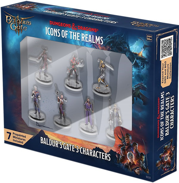 Dungeons And Dragons: Icons Of The Realms - Baldur's Gate 3 Characters Boxed Set