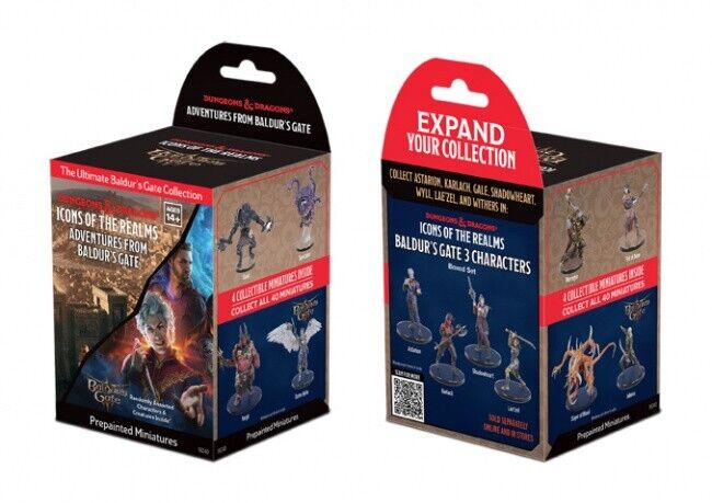Dungeons & Dragons Icons Of The Realms: Set 35 - Adventures From Baldur's Gate Booster