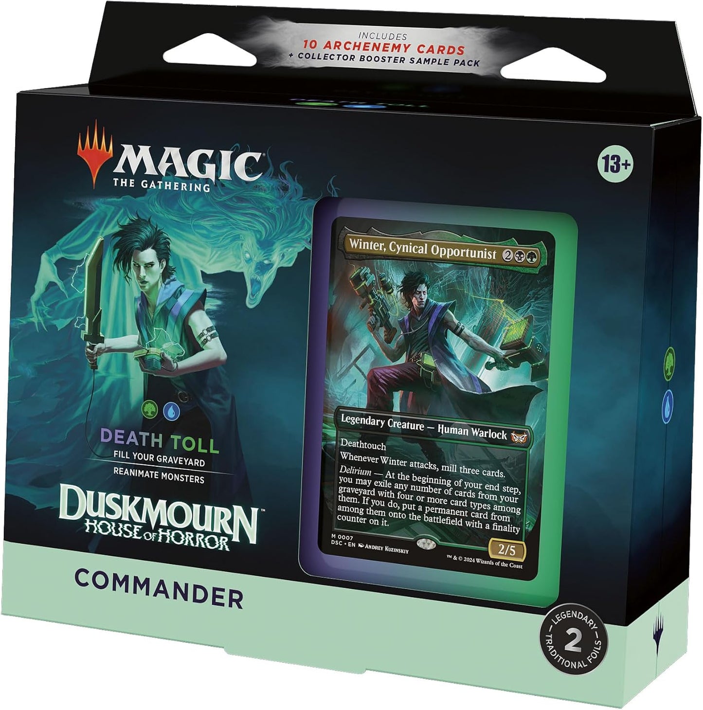 MTG Duskmourn House Of Horror: Commander Deck - Death Toll