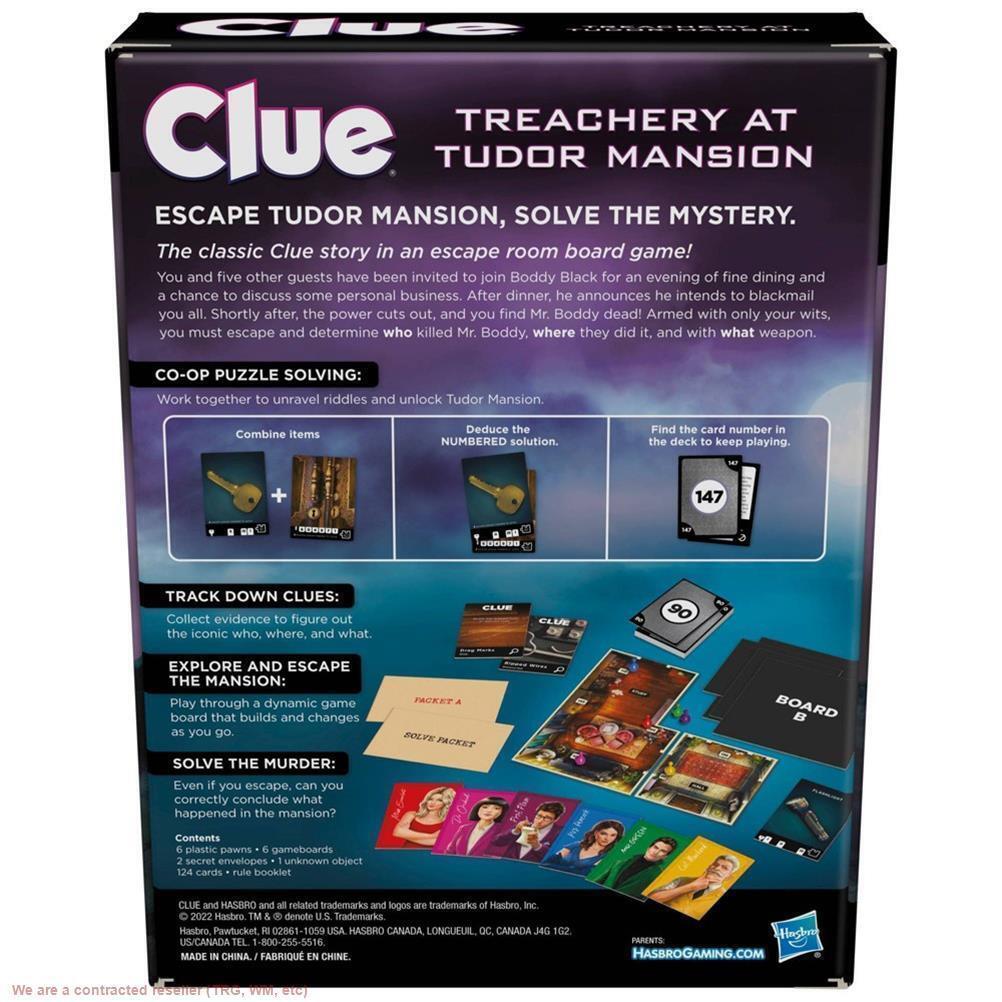 Clue Escape: Treachery At Tudor Mansion