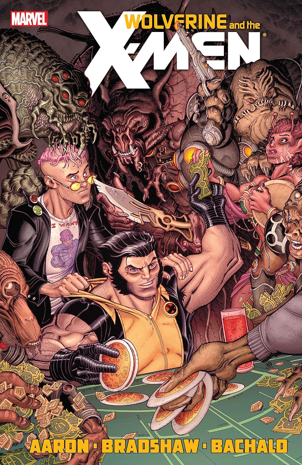 xmen ジェイソン Wolverine and X-MEN Omnibus 英語版 Amazon com