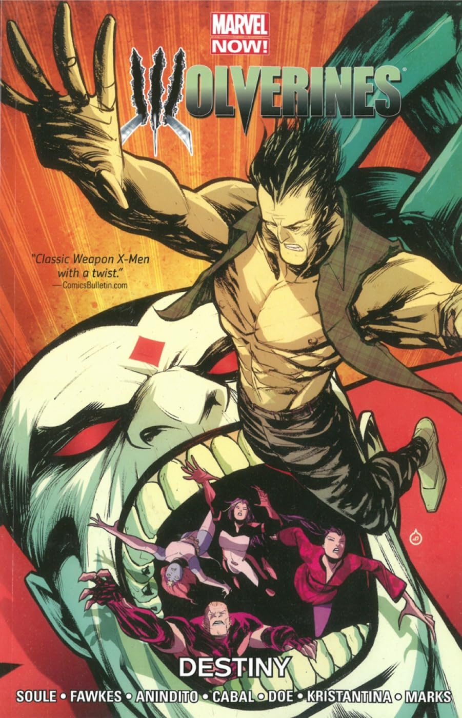 Wolverines TPB Volume 04 Destiny