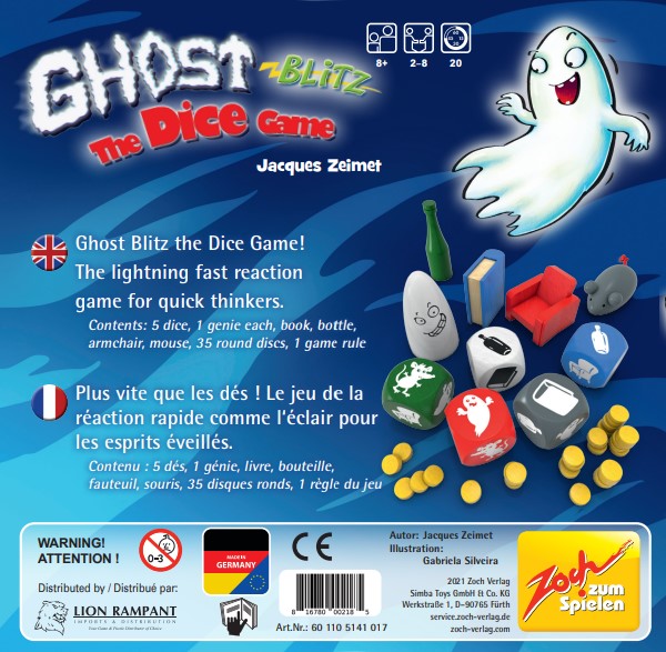 Ghost Blitz: The Dice Game
