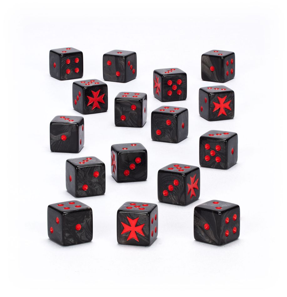 Warhammer 40,000: Black Templars - Dice Set