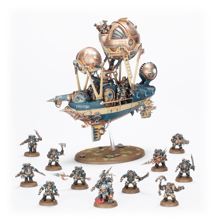 Warhammer Age Of Sigmar:Kharadron Overlords - Regiment of Renown: Drekki's Privateers (Preorder)
