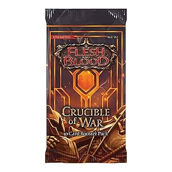 Flesh And Blood: Crucible Of War Booster Pack Unlimited