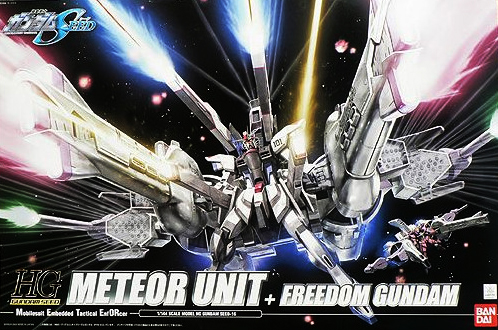 HG 1/144 #16 Meteor Unit + Freedom Gundam