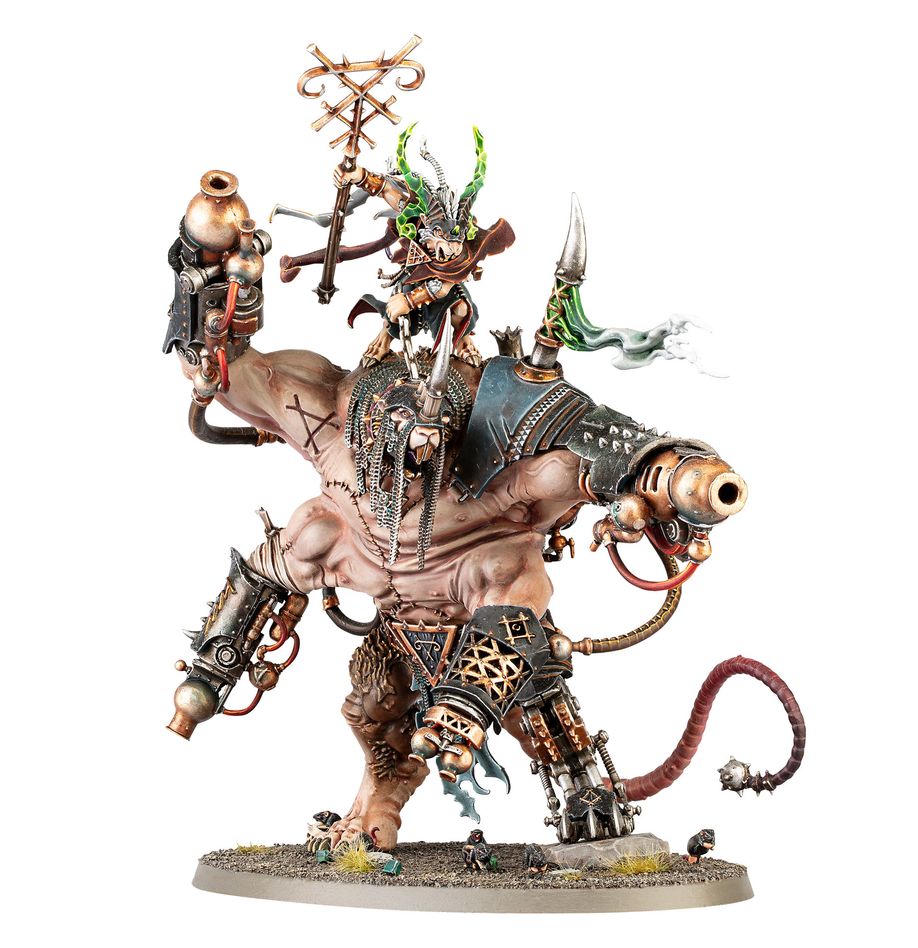 Warhammer Age Of Sigmar: Skaven - Thanquol On Boneripper