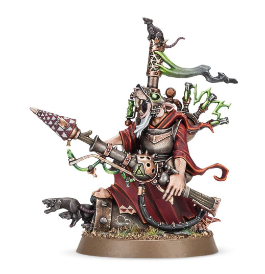 Warhammer Age Of Sigmar: Skaven - Warlock Bombardier