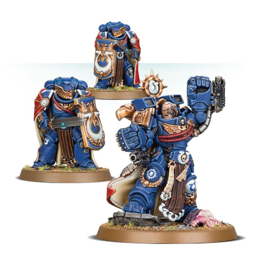 Warhammer 40,000: Ultramarines - Marneus Calgar With Victrix Honour Guard