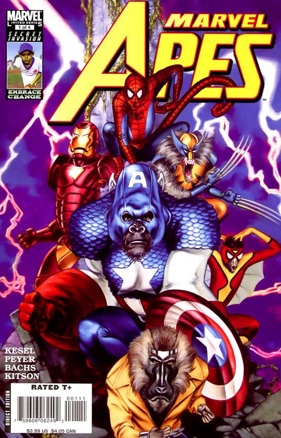 Marvel Apes Hardcover
