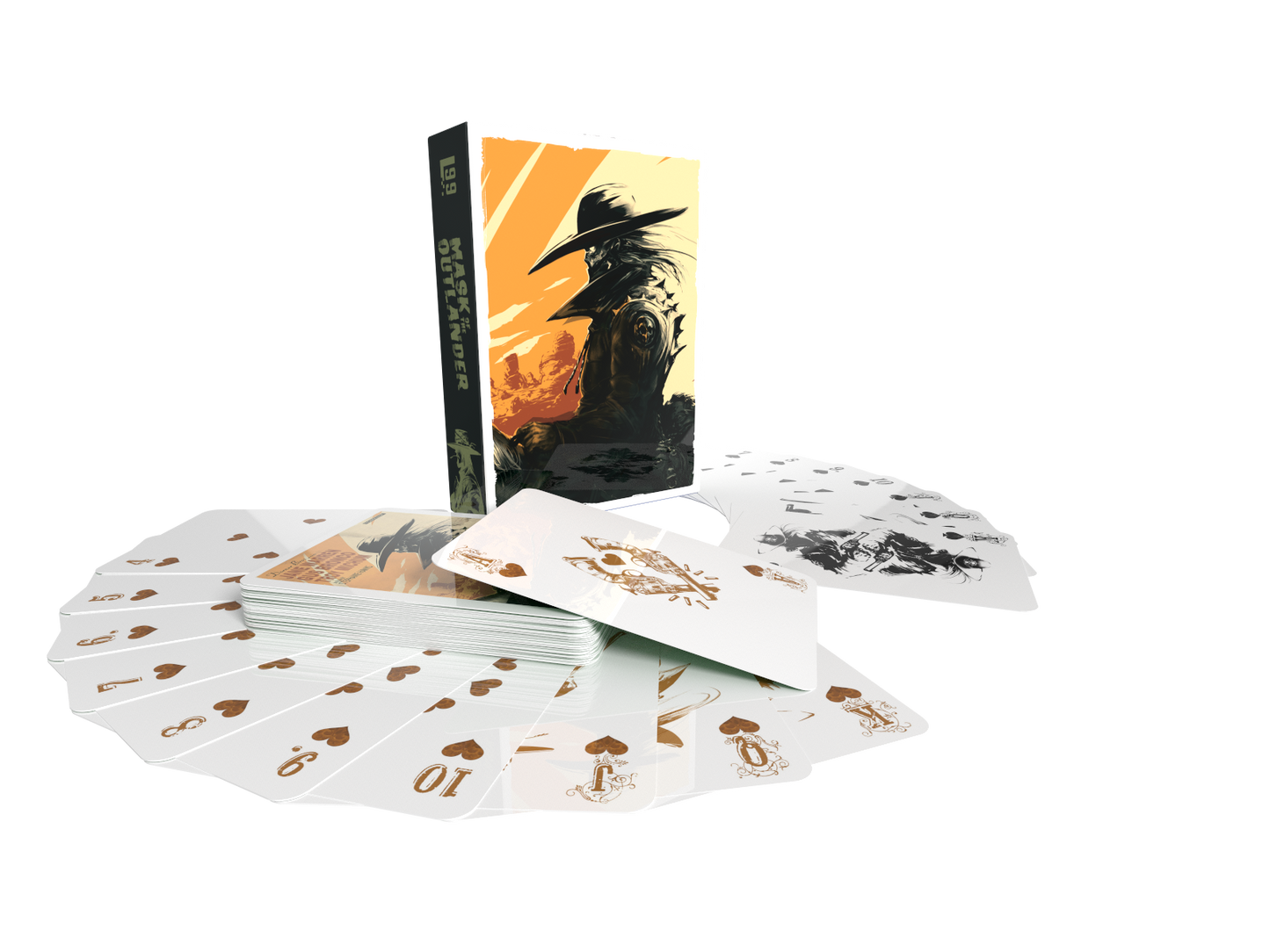 Spooktacular Playing Cards: Mask Of The Outlander