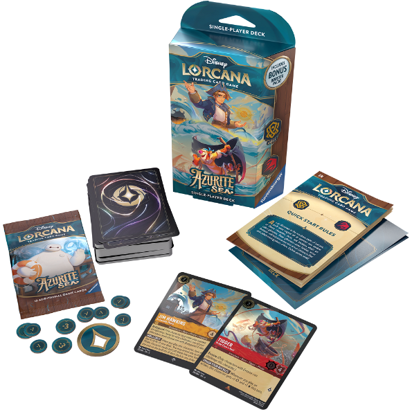 Disney Lorcana: Azurite Sea - A Seaworthy Crew Starter Deck