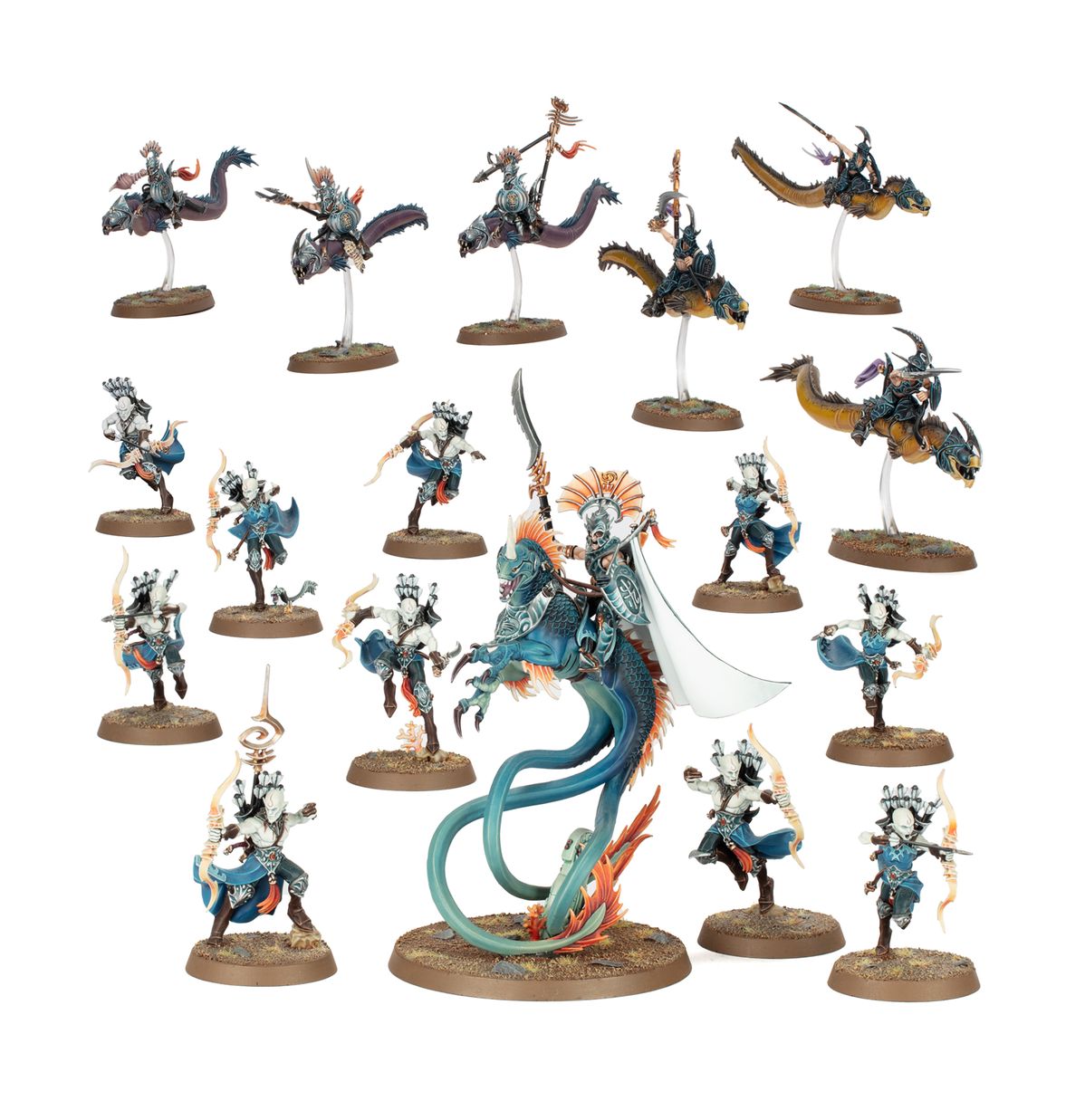 Warhammer Age Of Sigmar: Idoneth Deepkin - Akhelian Tide Guard