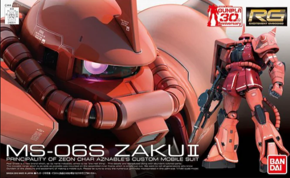 RG 02 Char's Zaku II 1/144