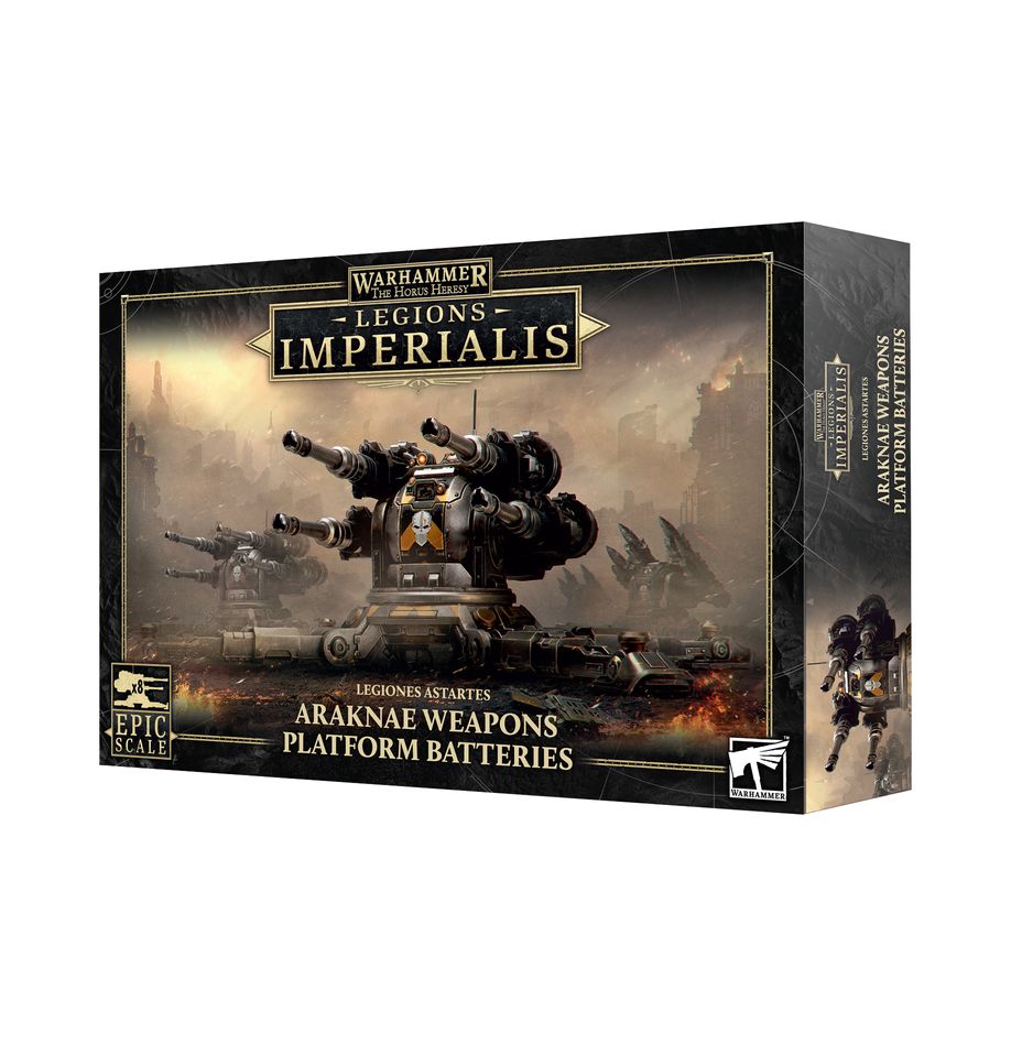 Warhammer The Horus Heresy: Legions Imperialis - Legiones Astartes Araknae Weapons Platform Batteries