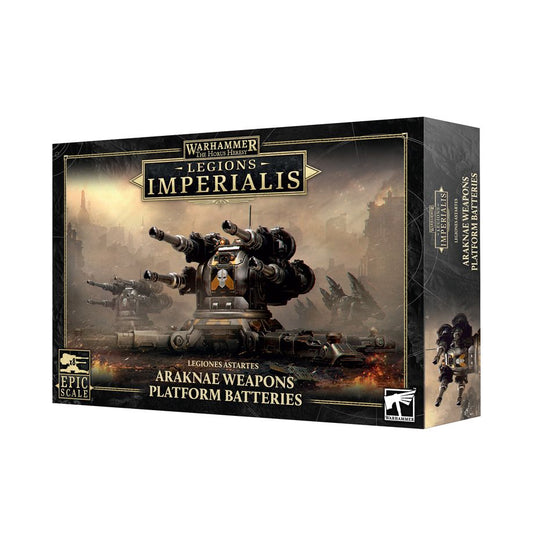 Warhammer The Horus Heresy: Legions Imperialis - Legiones Astartes Araknae Weapons Platform Batteries