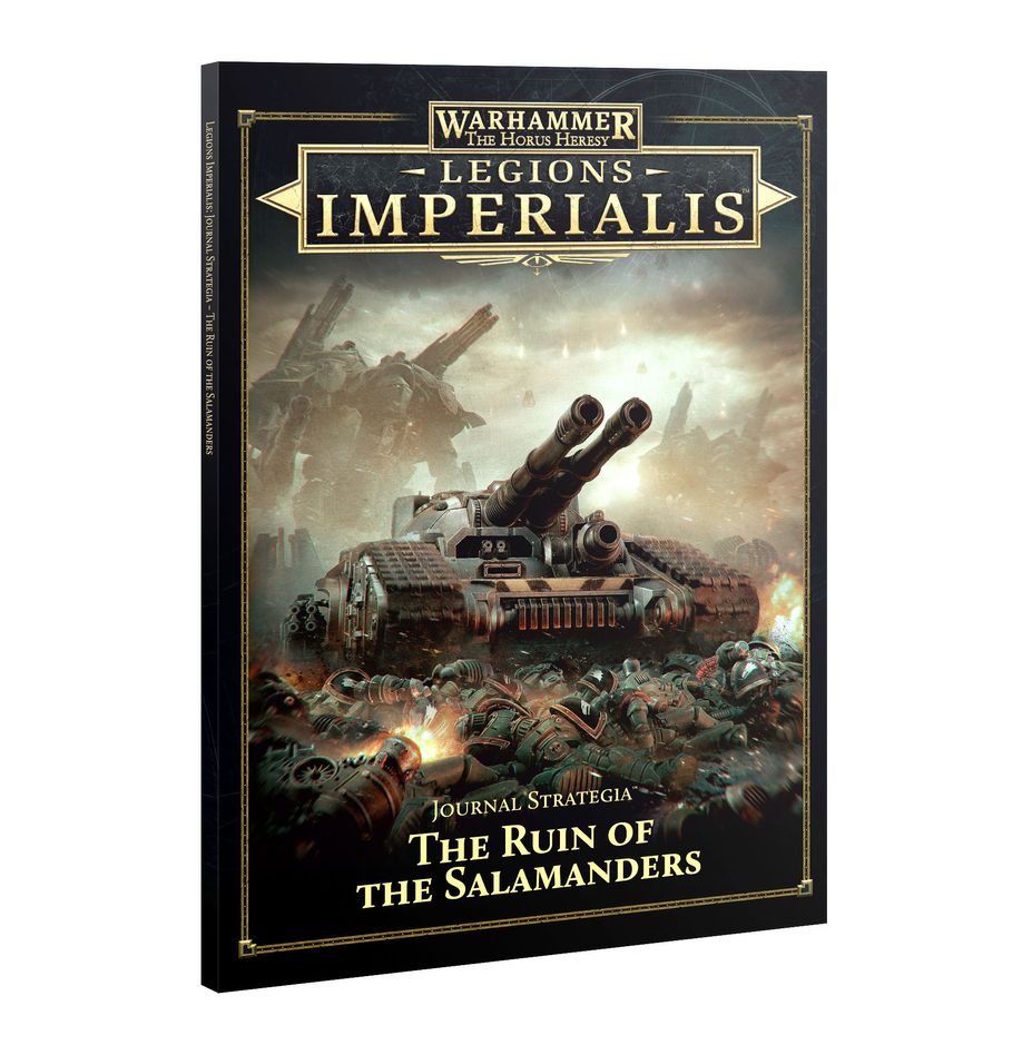 Warhammer The Horus Heresy: Legions Imperialis Journal Strategia - The Ruin Of The Salamanders