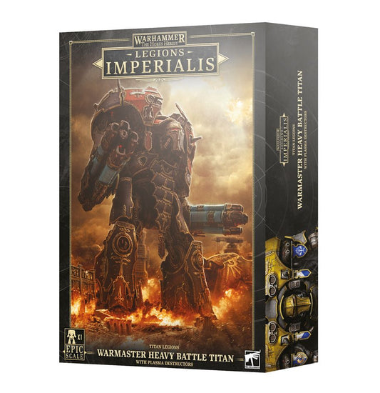 Warhammer The Horus Heresy: Legions Imperialis - Titan Legions Warmaster Heavy Battle Titan With Plasma Destructors