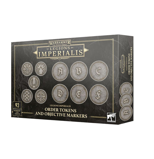 Warhammer The Horus Heresy: Legions Imperialis - Order Tokens And Objective Markers