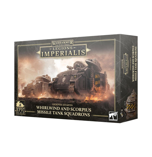 Warhammer The Horus Heresy: Legions Imperialis - Whirlwind and Scorpius Missile Tank Squadrons