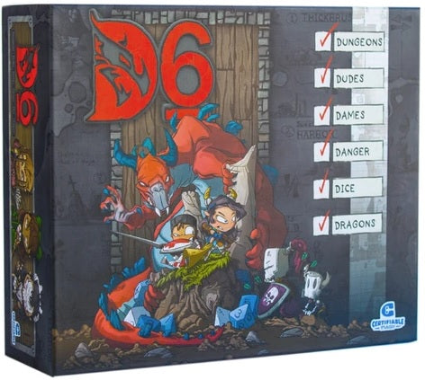 D6: Dungeons, Dudes, Dames, Danger, Dice & Dragons