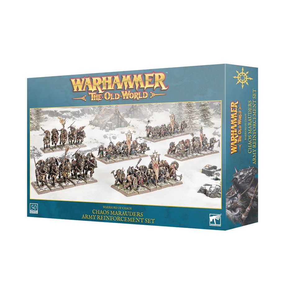 Warhammer The Old World: Warriors Of Chaos - Chaos Marauders Army Reinforcement Set