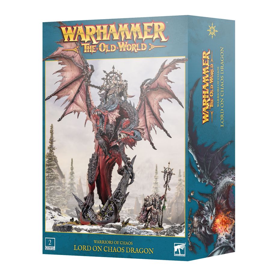Warhammer The Old World: Warriors Of Chaos - Lord On Chaos Dragon