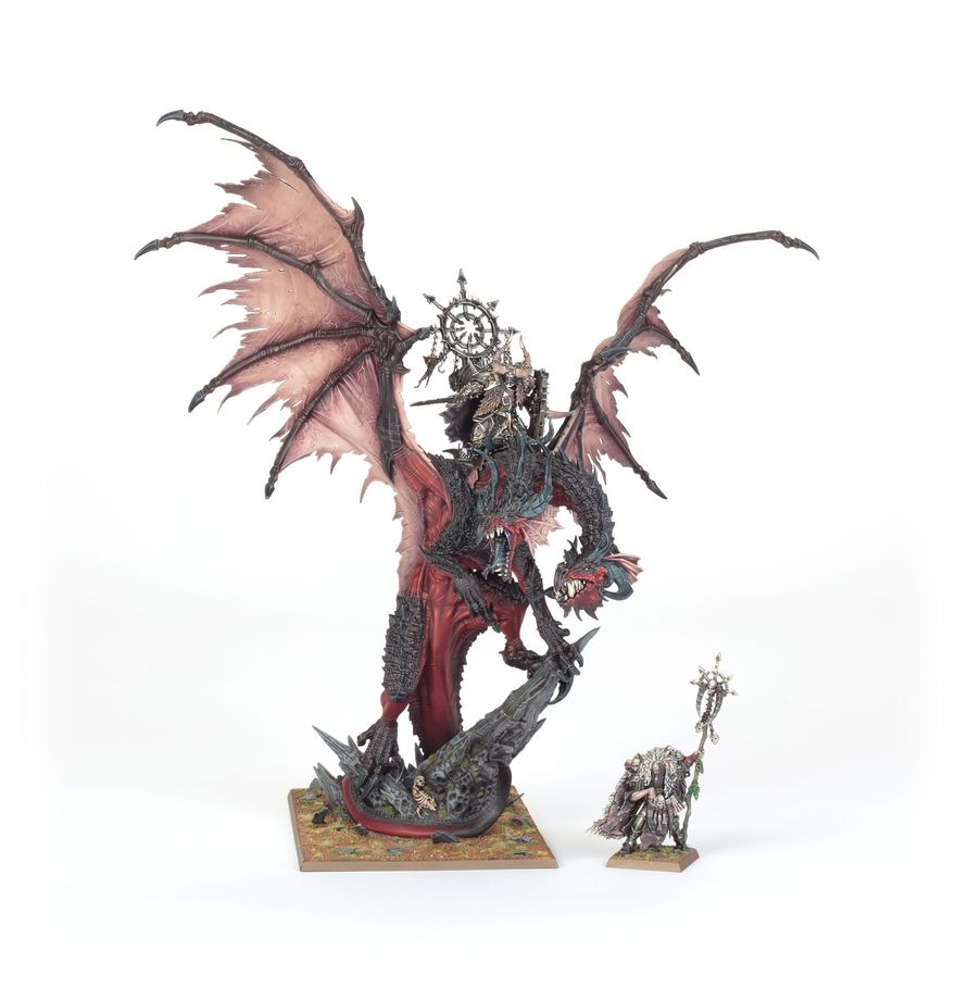 Warhammer The Old World: Warriors Of Chaos - Lord On Chaos Dragon