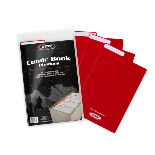 BCW: Comic Book Dividers - Red