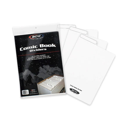 BCW: Comic Book Dividers - White