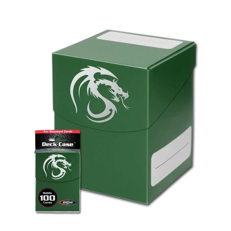 BCW: Deck Case Large 100+ - Green