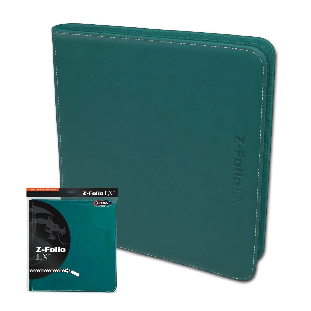 BCW:  Z-Folio 12-Pocket LX Album - Teal