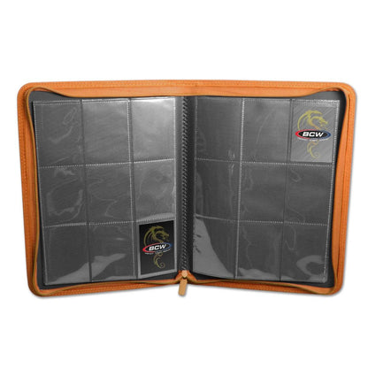 BCW:  Z-Folio 9-Pocket Album - Orange