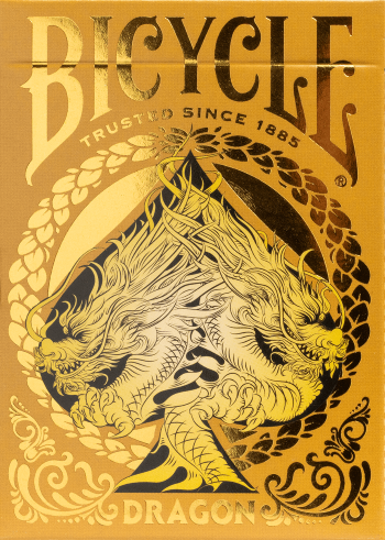 Bicycle Playing Cards: Gold Dragon