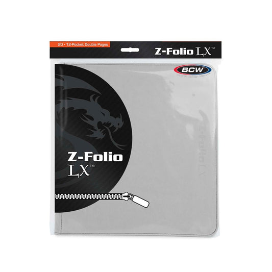 BCW:  Z-Folio 12-Pocket LX Album - White