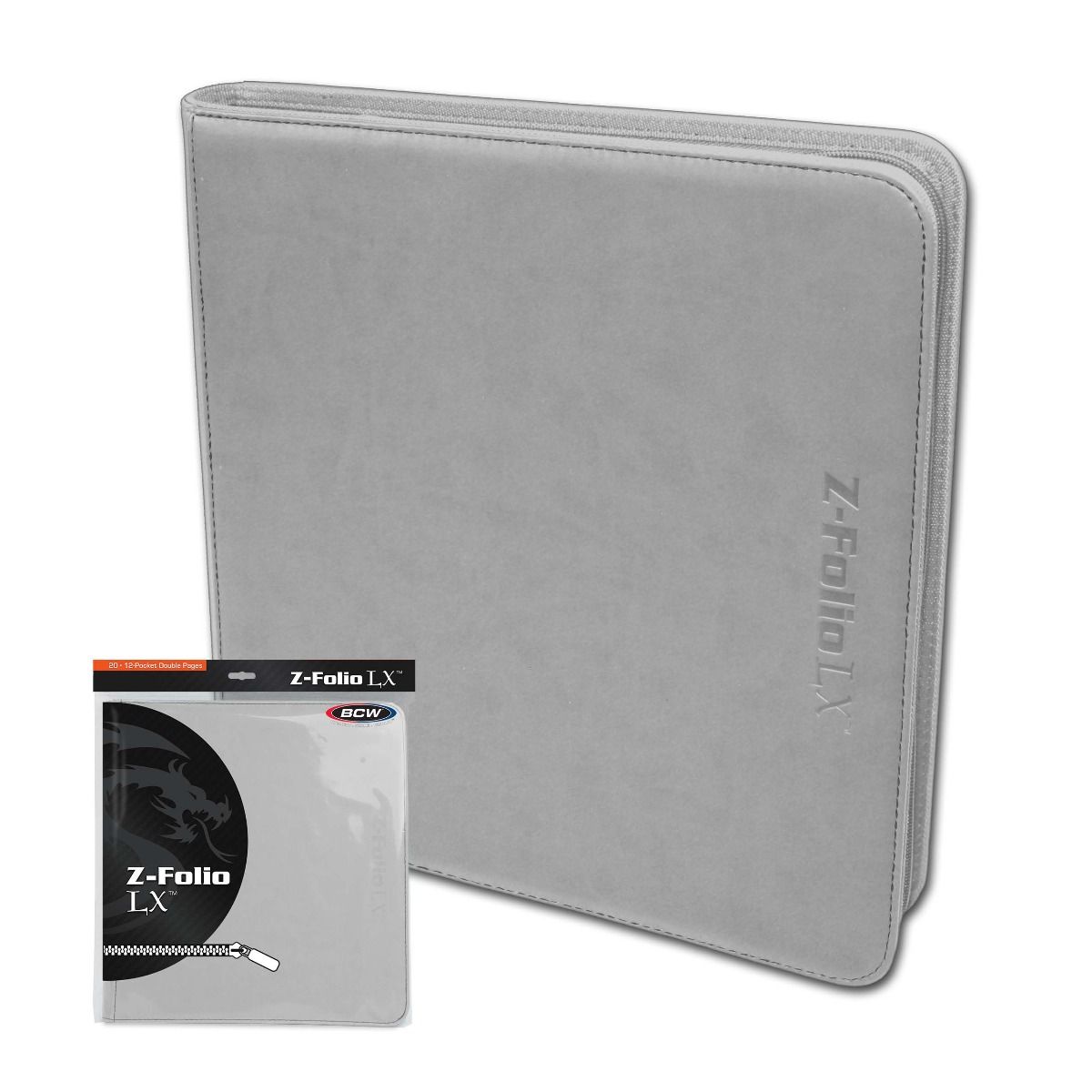 BCW:  Z-Folio 12-Pocket LX Album - White