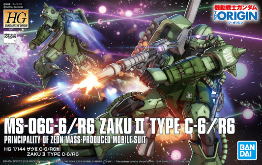 HGOG 025 MS-06C/R6 Zaku II Type 1/144