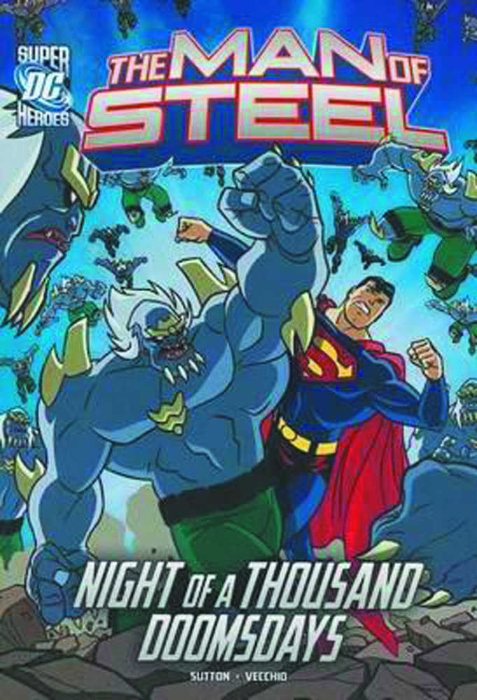DC Super Heroes Man Of Steel Year TPB Superman vs Doomsday Army