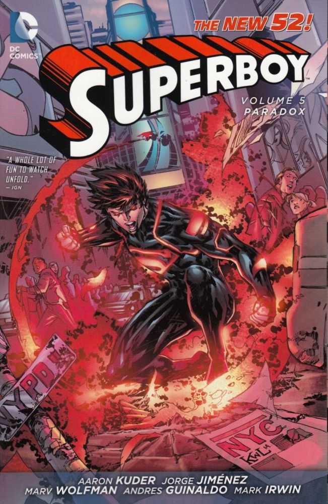 Superboy TPB Volume 05 Paradox (New 52)