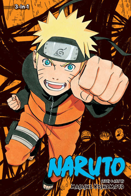 Naruto 3 in 1 TPB Volume 13