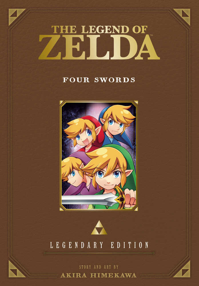 Legend Of Zelda Legendary Edition Graphic Novel Volume 05 Four Swords