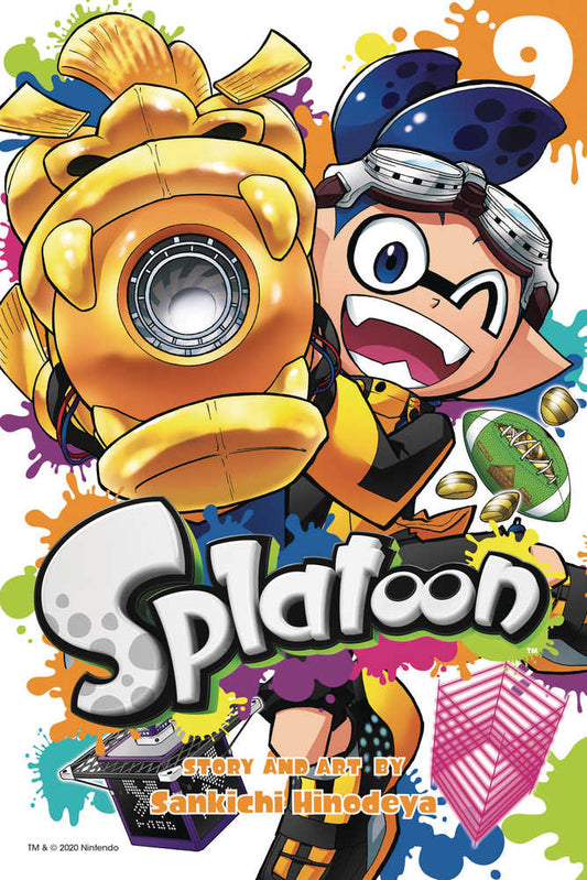 Splatoon Manga Graphic Novel Volume 09