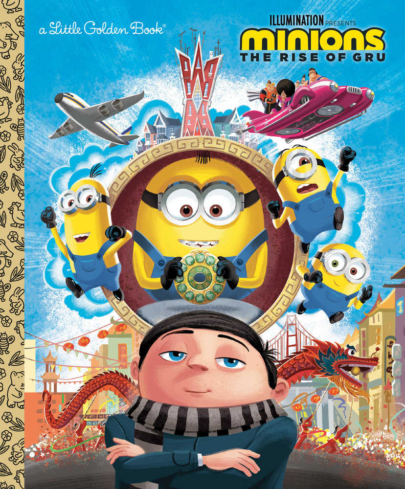 Minions Rise Of Gru Little Golden Book