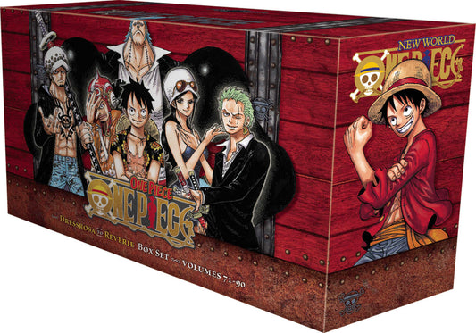 One Piece: Graphic Novel Box Set Volume 04 Dressrosa To Reverie