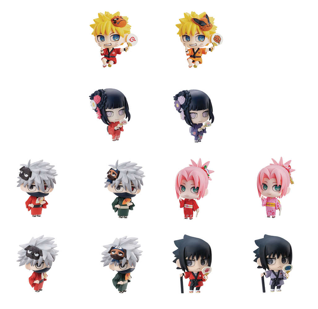 Naruto: 10th Anniversary Petit Chara Land 10pc Ds