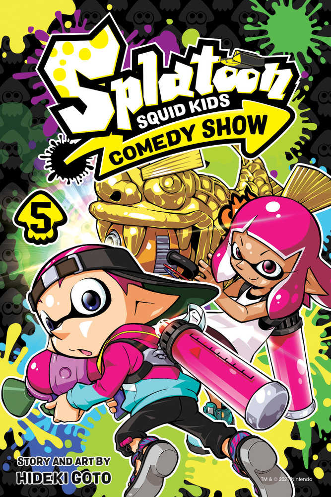 Splatoon Squid Kids Comedy Show Graphic Novel Volume 05