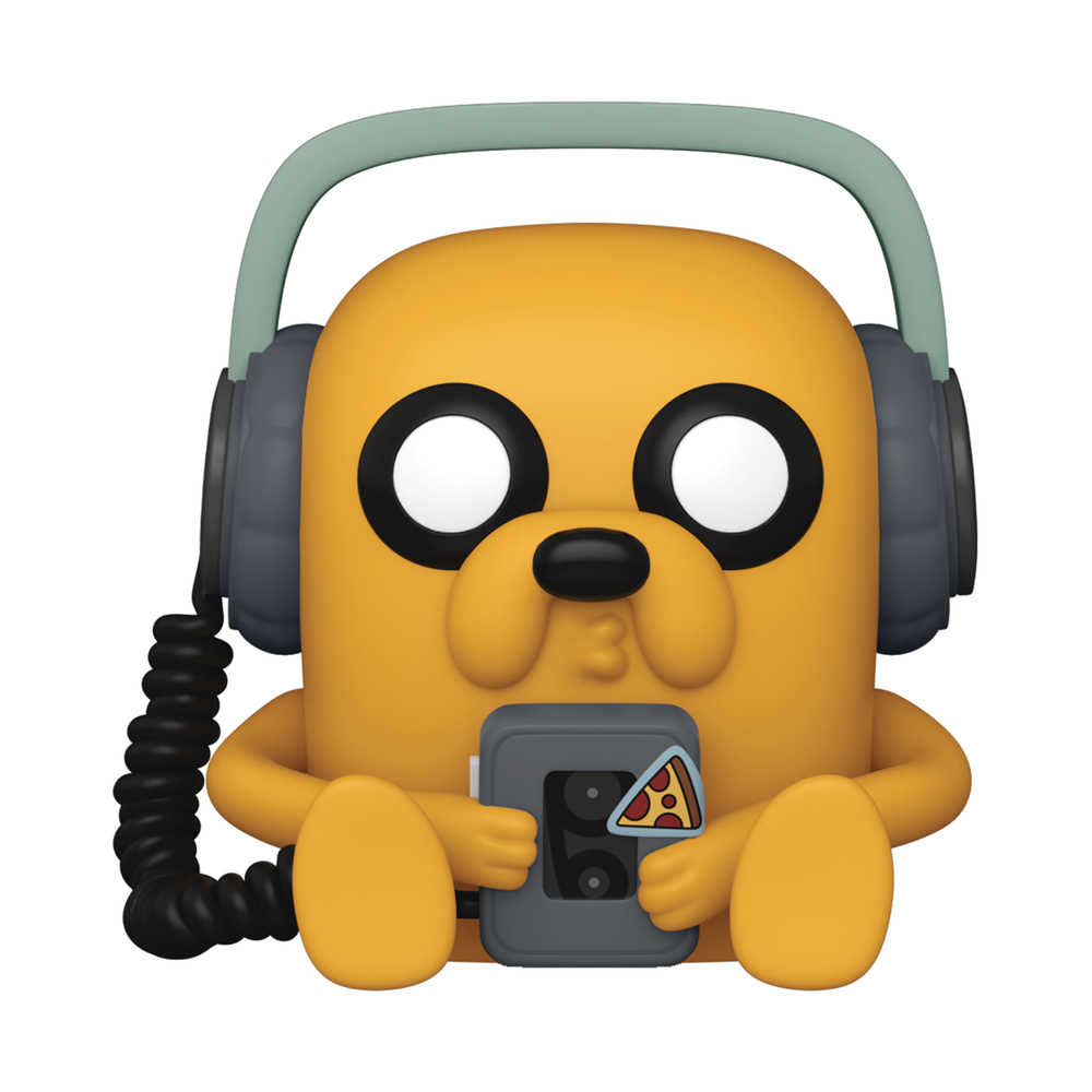 Pop Animation Adventure Time Jake with Player Vinyl Figure