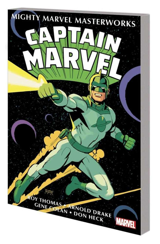Mighty Marvel Masterworks Captain Marvel TPB Volume 01 Coming Capt Marvel Direct Market Va